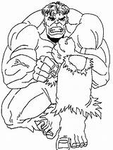 Hulk Coloring Pages Avengers Color Getcolorings Printable sketch template