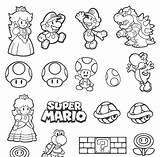 Mario Bones sketch template