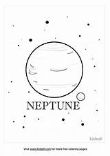 Neptune Kidadl sketch template