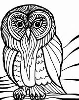 Coloring Owl Halloween Pages Scary Printable Creepy Cartoon Print Color Owls Kids Teens Reaper Bird Getcolorings Colouring Adults Book Printables sketch template
