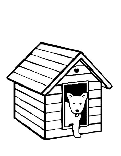 printable coloring pages house colouring pages puppy coloring