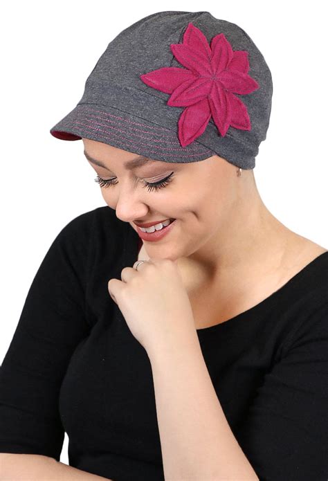 chemo hats  women cancer headwear headcoverings soft cotton cute baseball caps wildflower