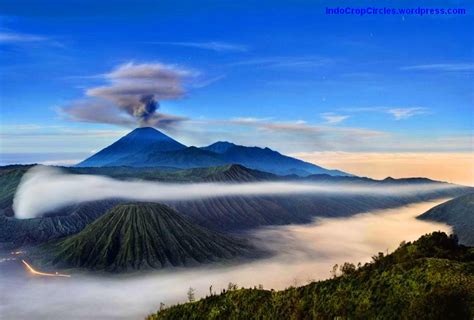 Pemandangan Gunung Merapi Foto Dunia Alam Semesta Indonesia