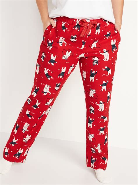 Matching Printed Flannel Pajama Pants For Women Old Navy