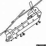 Helicopter Chinook Ch Helicopters Zpr Thecolor sketch template