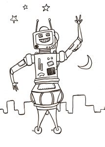 viral printable robot coloring pages updated moon coloring pages