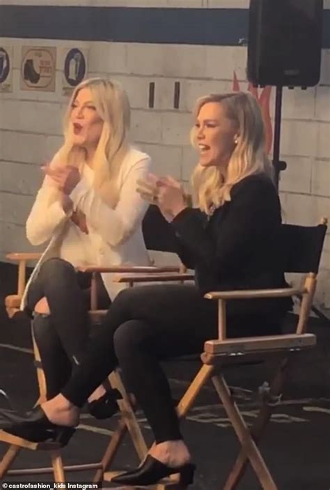 tori spelling and jennie garth send 90210 fans into meltdown as they reunite in israel for new
