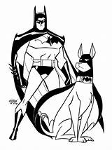 Batman Coloring Krypto Pages Superdog Bathound Sketch Deviantart Comic Popular Baltimore Comicon sketch template