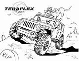 Jeep Teraflex Colorare Pyrography Vicoms Ragazzi sketch template