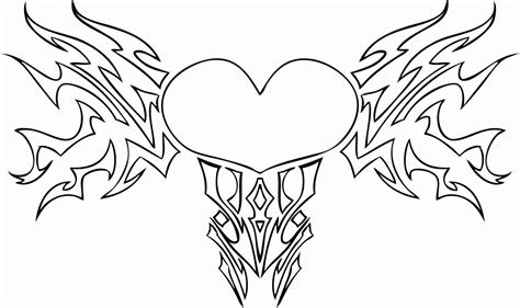 hearts  wings  roses coloring pages coloring home