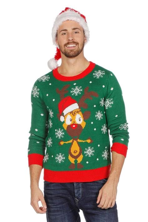 weihnachts pullover rentier ugly christmas sweater pulli weihnachten