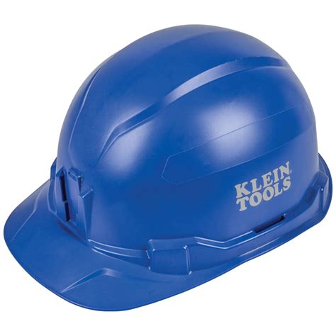 hard hat  vented cap style blue  klein tools  professionals