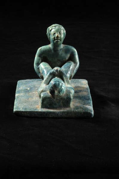 roman period faience sculpture of a homosexual couple lo 1369 for