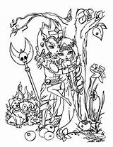 Persephone Hades Dragonne Jadedragonne Coloriage Coloriages Demeter sketch template