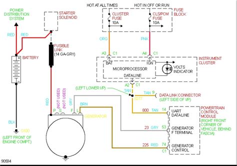 diagram  wire denso alternator connection diagram