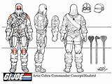 Cobra Commander sketch template