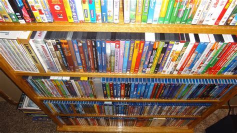 entire  collection blu ray dvd vhs  february  youtube