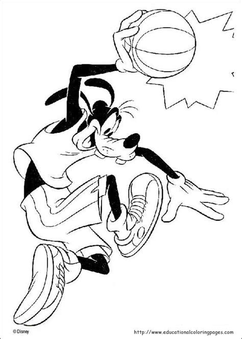 goofy coloring pages educational fun kids coloring pages