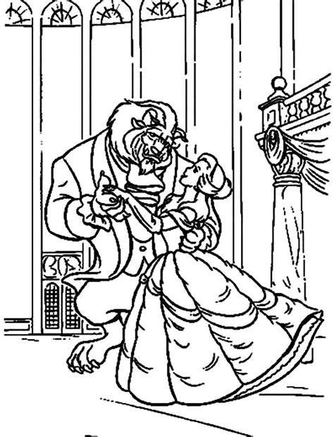 pin  coloringsun  belle coloring pages dance coloring pages