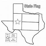 Texas Coloring Flag State Sheets Pages Color Symbols Sheet Bob Template Texasbob Map Choose Board sketch template