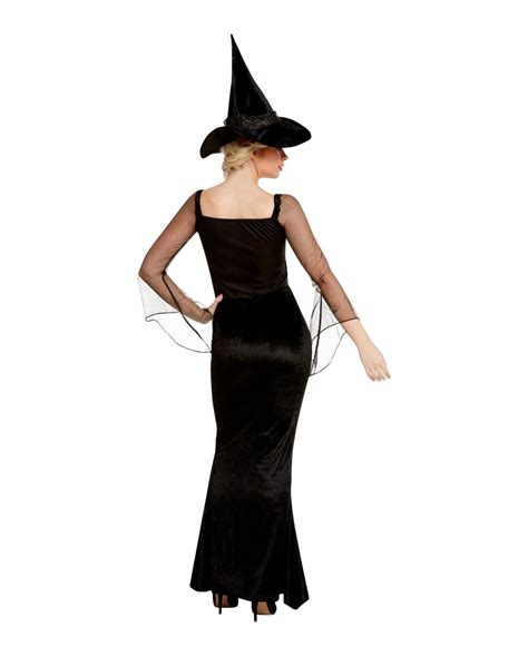 glamorous witch witch costume black for women 🎃 horror
