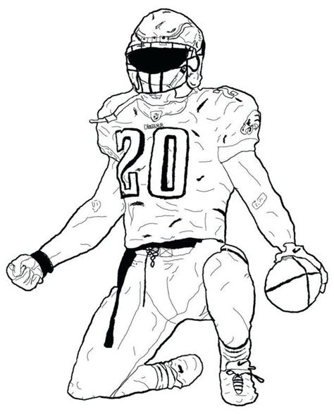 coloring pages football coloring pages  kids