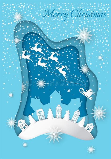 ice fairy with winter night background stock illustration
