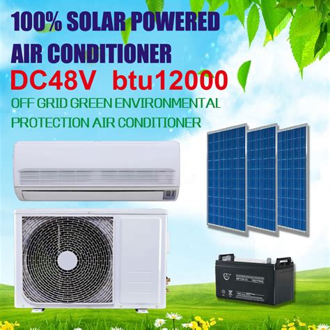dc   btu split solar air conditioner china solar air conditioner  split air