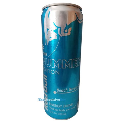 review red bull summer edition beach breeze  impulsive buy