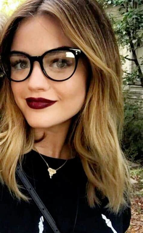 Pin By Angela Floyd On Looks I Love Lucy Hale Girls With Glasses