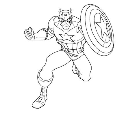 captain america coloring book  printable coloring pages