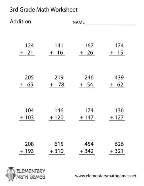learn  practice addition   printable  grade elementary