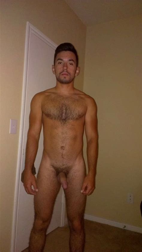 Hairy Muscular Man Shows His Penis Just Nude Men