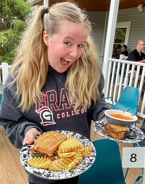 Rail Waitress Katie Brings Out Some Of Our Food –