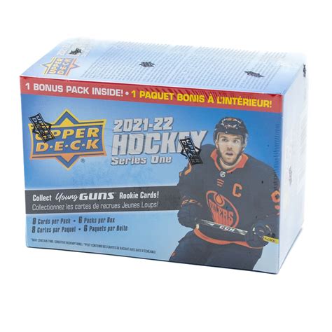 2021 22 Upper Deck Series 1 Hockey Blaster Box Nhl Fanshop