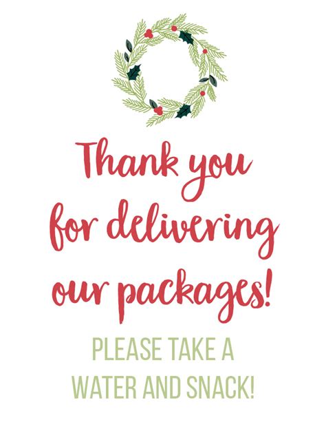 christmas   idea  package delivery  vanessa craft
