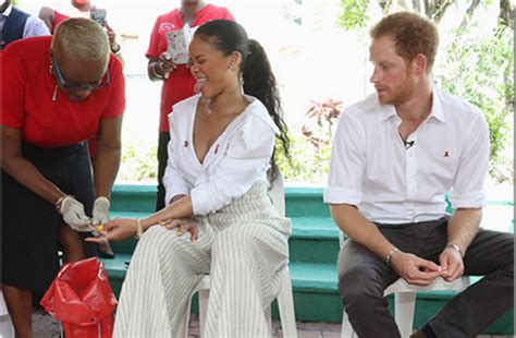 rihanna and prince harry get live hiv tests see photos theinfo ng