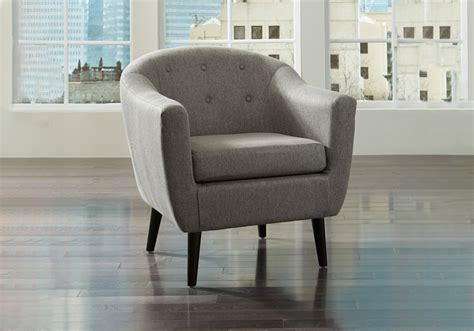 klorey charcoal accent chair louisville overstock warehouse