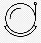 Astronaut Helmet Clipart Circle Coloring Pinclipart sketch template