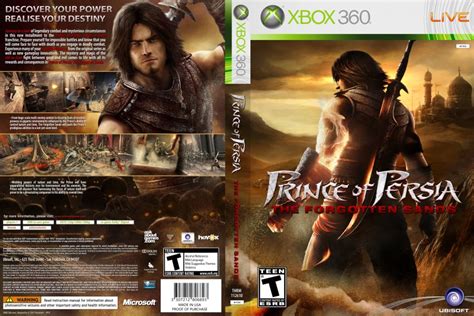 Prince Of Persia The Forgotten Sands Xbox 360 Game Covers Ntsc
