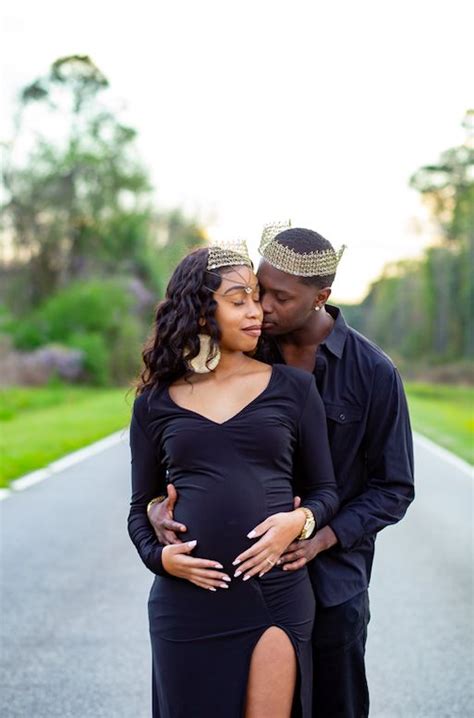 all black maternity photos royalty inspired maternity pictures