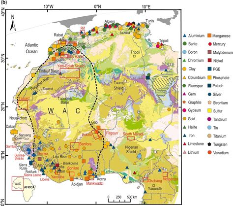 mineralization  sustainable development   west african craton