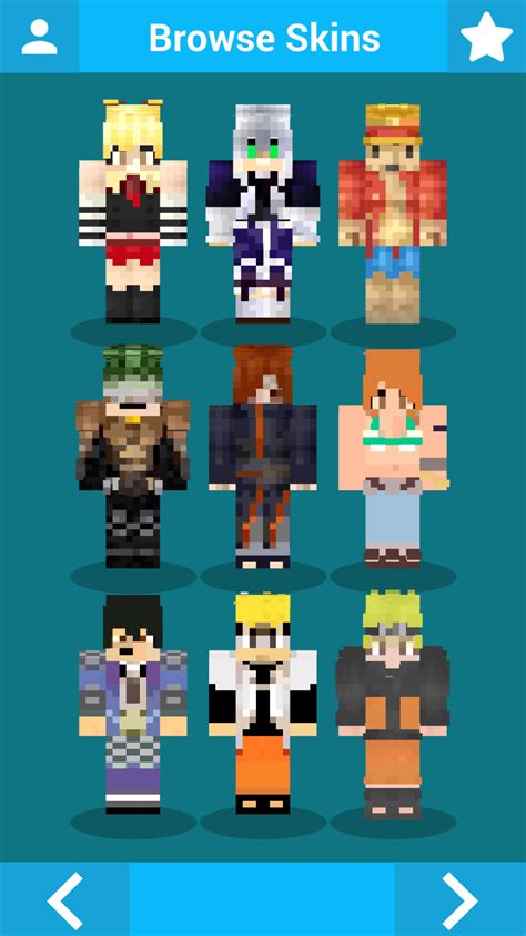 Anime Skins For Minecraft Mcpe Para Iphone Download