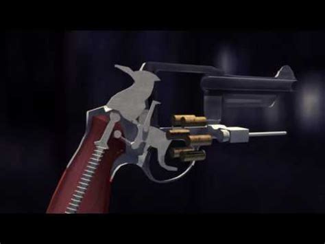 revolver works revolver mechanism technical animation  dashnezz youtube