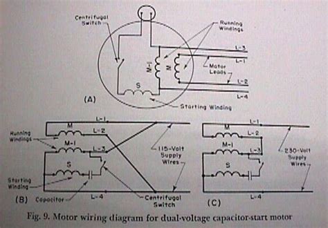 diagram  volts electric motor wiring diagrams mydiagramonline