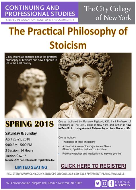 practical philosophy  stoicism  city college   york