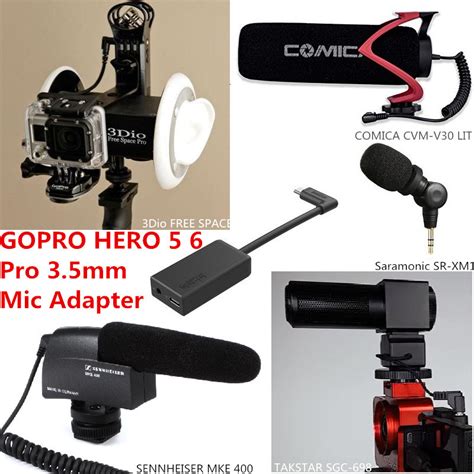 gopro pro mm mic adapter aamic  pricecomhk