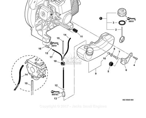 echo pb  sn p p parts diagram  fuel system