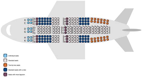 plane seating layout