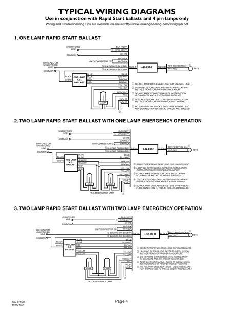 iota  emergency ballast wiring diagram wiring diagram pictures